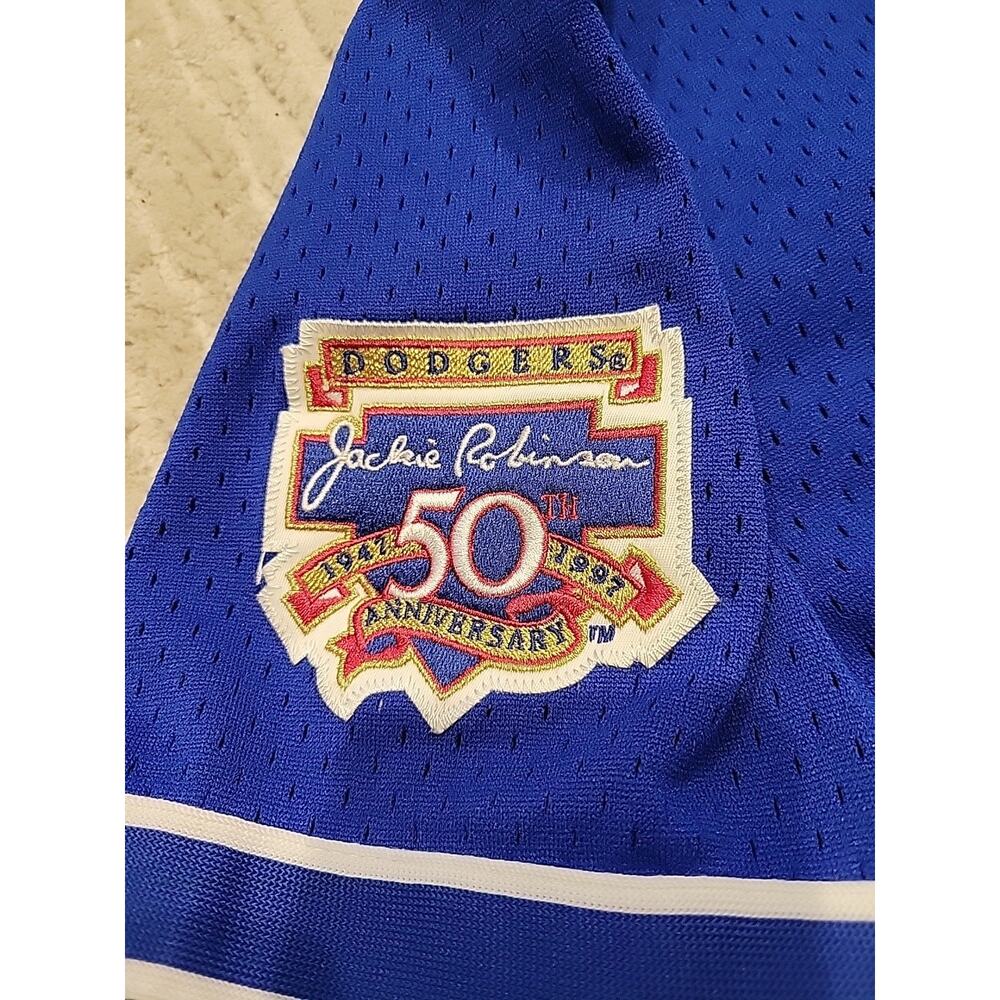 Mitchell & Ness Mike Piazza Los Angeles Dodgers Jersey Baseball Mens Medium - Picture 10 of 11